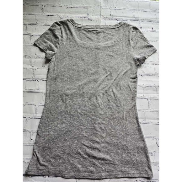 Express Women’s Gray “Make It Happen” Graphic T-Shirt Size S Casual Motivation T - Picture 8 of 8